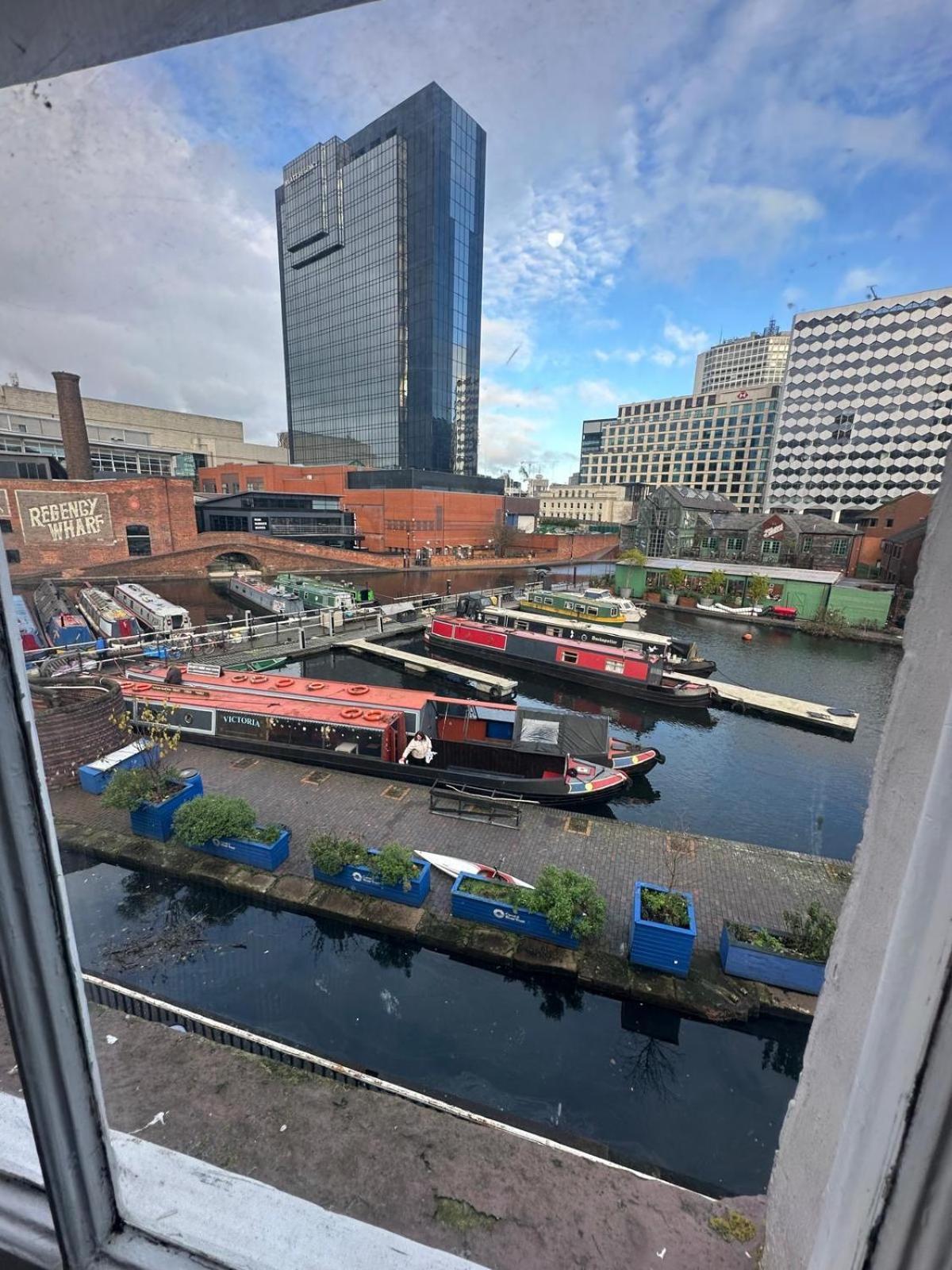 Cozy Flat By Birmingham Canals & City Centre ภายนอก รูปภาพ